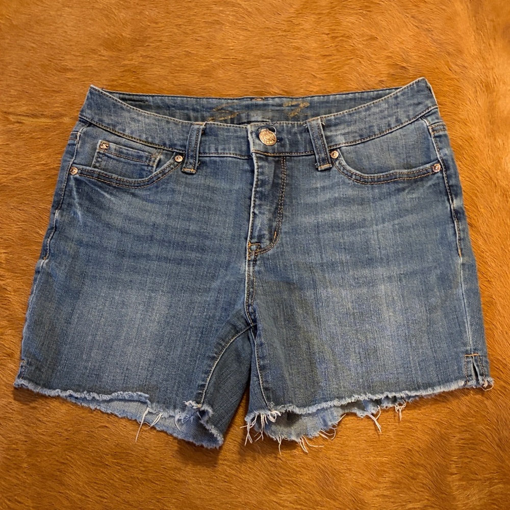 Seven7 Classic Blue Jean Shorts